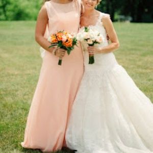 Light Coral Bridesmaid/Formal Dress